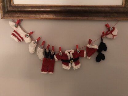 Little Laundry Christmas Bunting