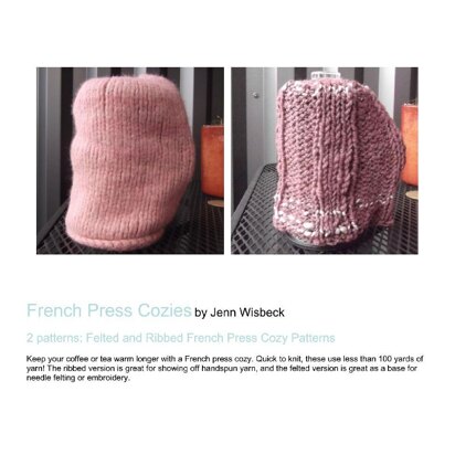 French Press Cozies