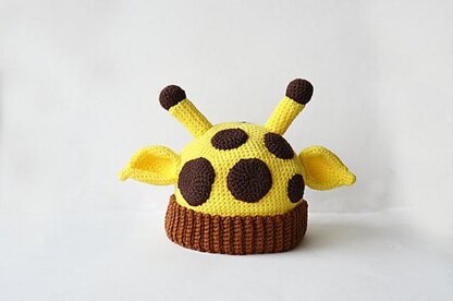 Giraffe Hat Crochet Pattern