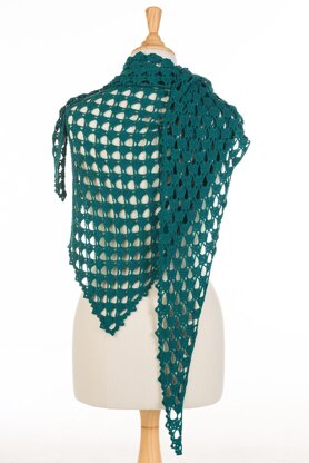 Waterdrops Shawl