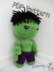 Hulk Sackboy Amigurumi