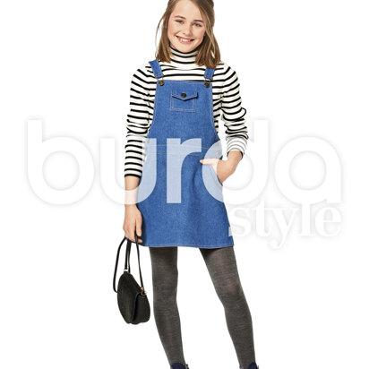 Burda Style Girl/Girl Plus Skirt B9356 - Paper Pattern, Size 6-13