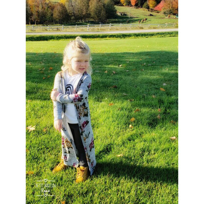 Rebecca Page Children's Keeley Cardigan Sewing Pattern - Downloadable PDF