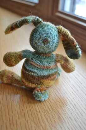 Mini-Sock Yarn Bunny