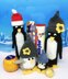 Penguin Christmas chocolate holders/gift bags