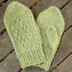 Daisy Ruth Cabled Mittens