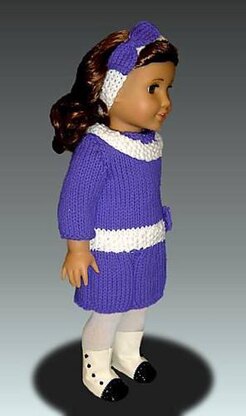 Doll Clothes Pattern, for American Girl and 18 inch doll. 028