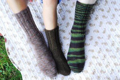 Fundamental Toe-Up Socks