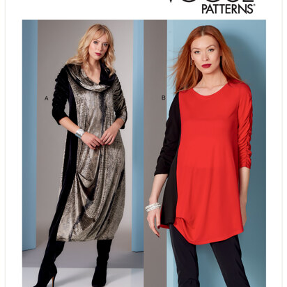 Vogue Misses' Dress and Tunic V1843 - Sewing Pattern