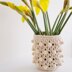 Beaded Crochet Pot Cover