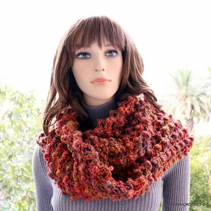 Circle Scarf "Autumn"