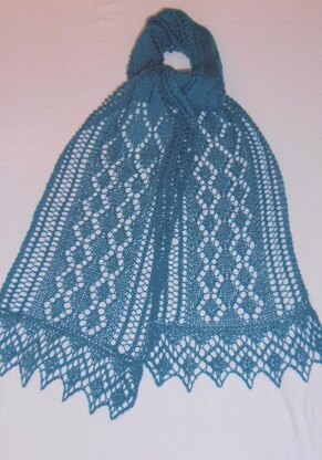 Diamond Jubilee Lace Scarf