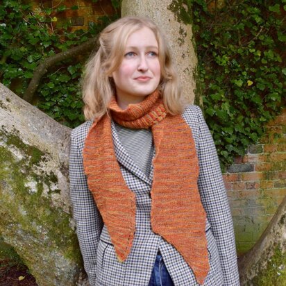 Perfect Autumn Scarf - knitting pattern