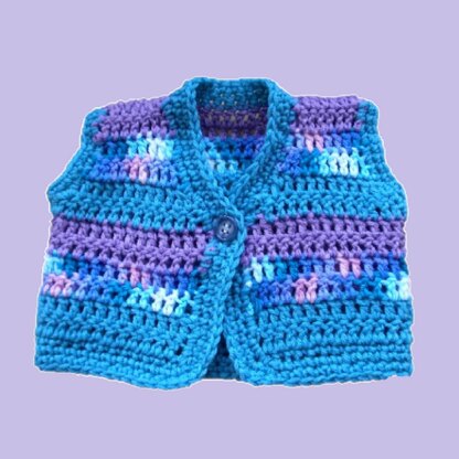 Crochet Vest for Teddy