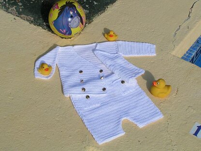 Smarty Pants Baby Jacket & Short Trousers