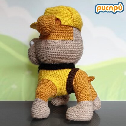 Rubble Paw Patrol Amigurumi