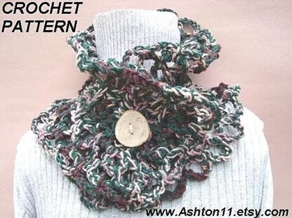 Chunky Cowl | Crochet Pattern by Ashton11