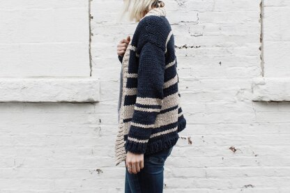 Oxford Boyfriend Cardigan