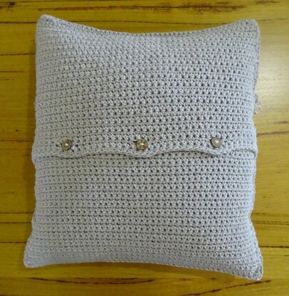 Crochet Cushion Cover Boho Zig Zag