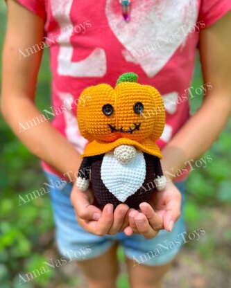 Gnome - pumpkin