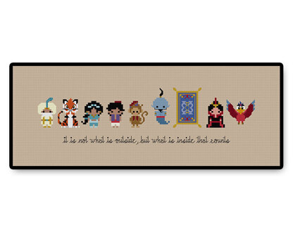 Aladdin Bite Size - PDF Cross Stitch Pattern