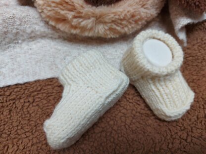 Warm Baby Booties