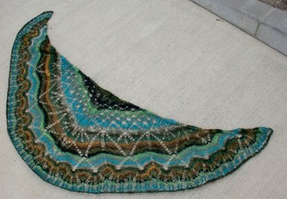 Spring Leaf scarf