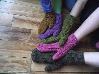 Comfy Mittens Family Style