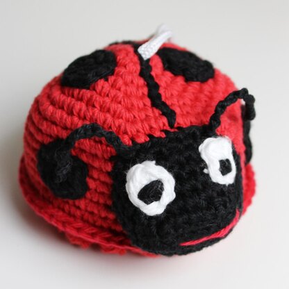 Lacey the Ladybug Scrubby Amigurumi