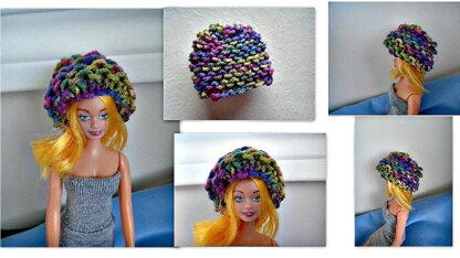 Knit Barbie Hat