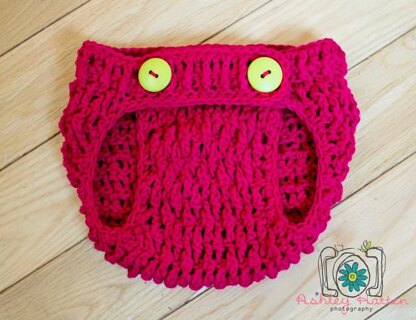 Ripple Berry Diaper Cover