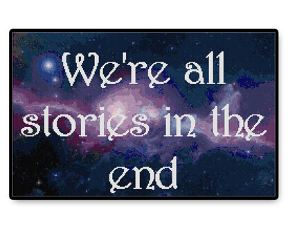 We're all Stories - Doctor Who - PDF Cross Stitch Pattern