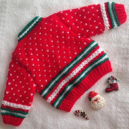 Baby on sale christmas cardigan