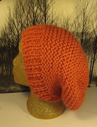 Superfast Garter Stitch Super Slouch Hat