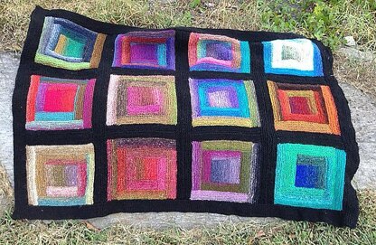 Noro Log Cabin Afghan