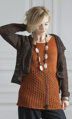 Agate Jacket in Rooster Delightful Lace