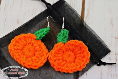 Mini Pumpkin Earrings