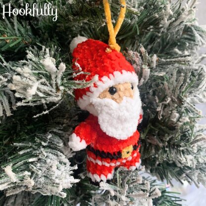 Christmas Santa Ornament