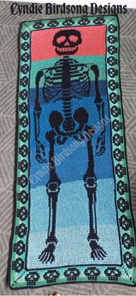 Sir Skelly Bonesington wall hanging