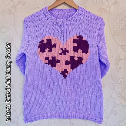 Intarsia - Heart of Pieces - Chart Only