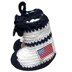 Astronaut Baby Booties