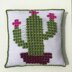 Cactus Bobble Stitch Cushion