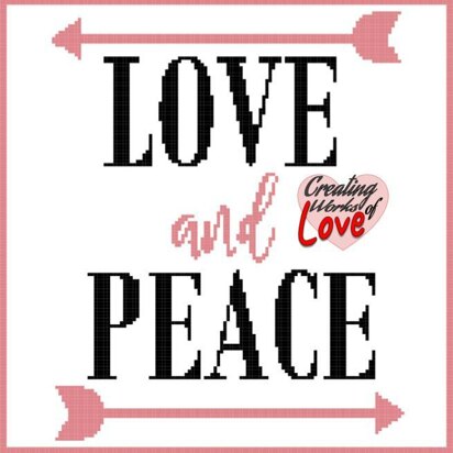 Love And Peace Stitch Graphgan