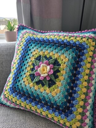 3D Granny Rose Cushion