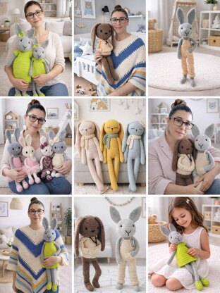 Premium Amigurumi Set 5+1