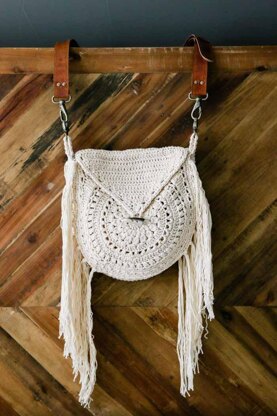 Crochet Kit - Moonrise Boho Bag – Lion Brand Yarn