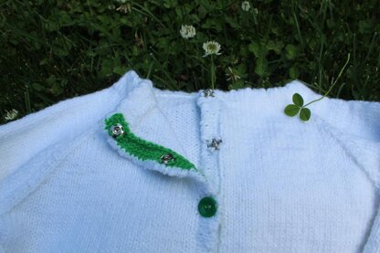 Lucky Lass Shamrock Cardigan