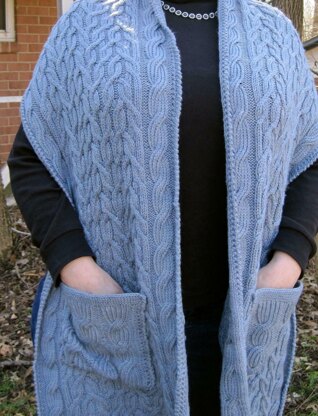 Warm Hogwart's Pocket Shawl