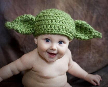 Yoda Baby Hat