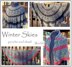 Winter Skies - shawl AND poncho